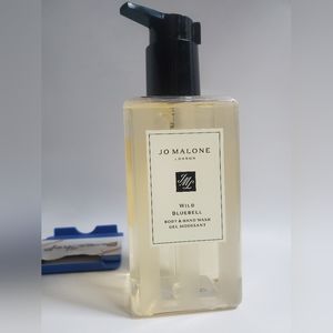 New Jo Malone London WILD BLUEBELL Body & Hand Wash with Pump 8.5 oz